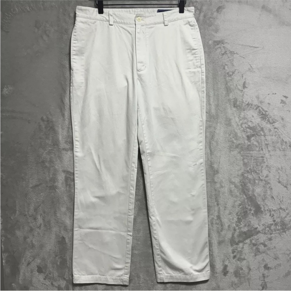 EUC Vineyard Vines Mens Pants Beige Size 32x30 Club Pant 100% Cotton
